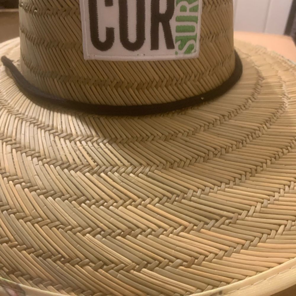 NWT COR Surf Straw Lifeguard Sun Hat    - Picture 4 of 12